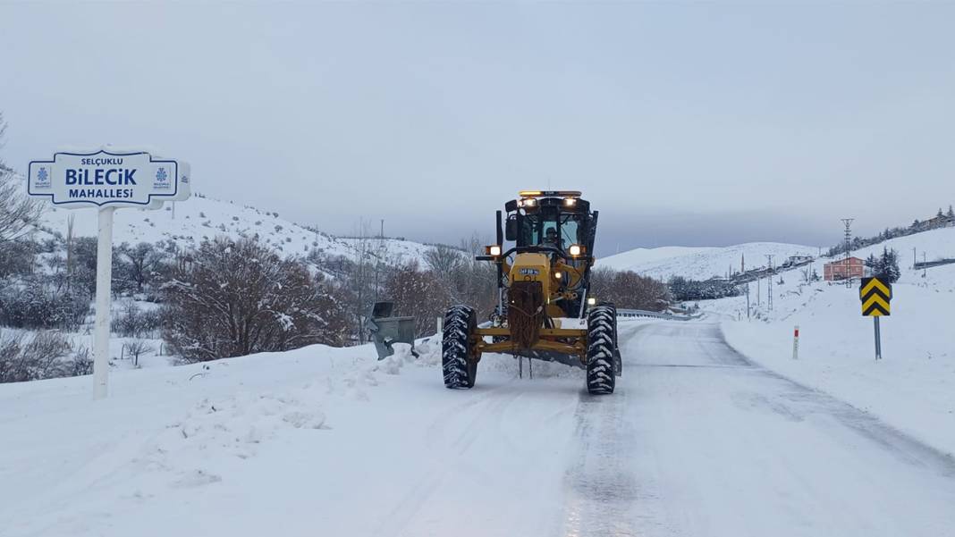 Konya'da kar çileli değil bereketli yaşanıyor: Başkan Altay çalışmaları tek tek sıraladı 10